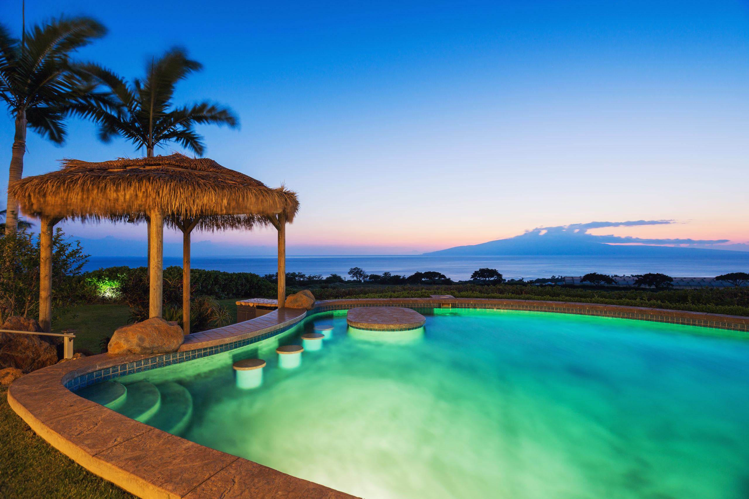 Luxury home with swimming pool